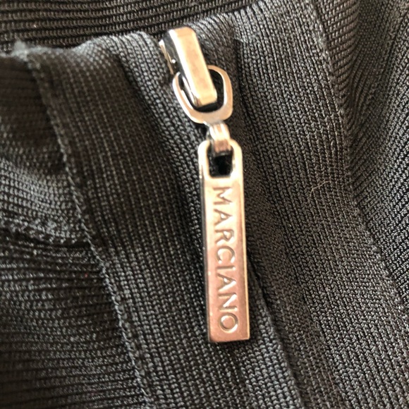 Marciano Bandage Dress Blk/maroon XS - Picture 5 of 6